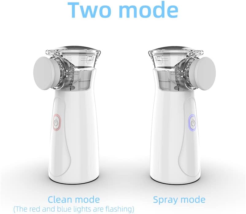 Nebulizer,Portable Mini Vaporizers Handheld Atomizers for Adults and Children, Home and Travel Use