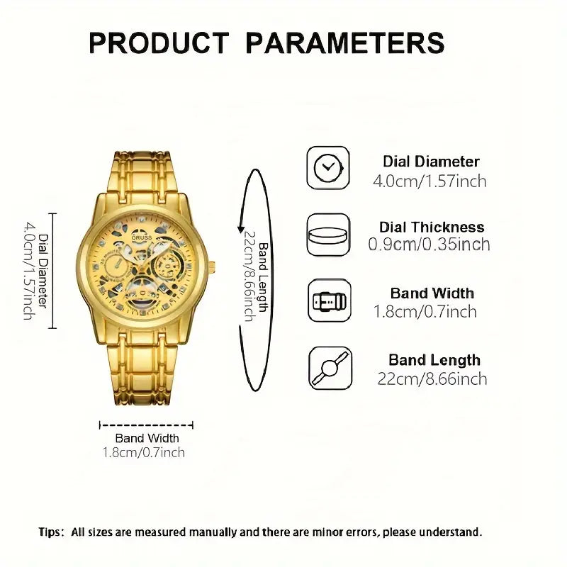 Fashion Authentic Men's Watches Men's Watches Handsome Watch Hollow Set Watches Classic Fashion