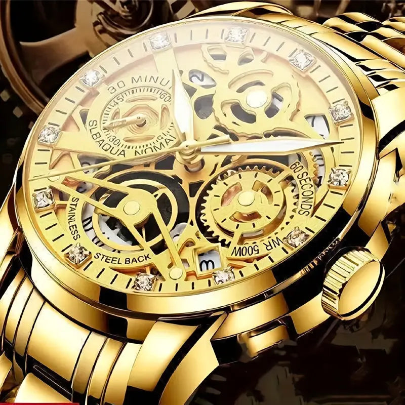 Fashion Authentic Men's Watches Men's Watches Handsome Watch Hollow Set Watches Classic Fashion