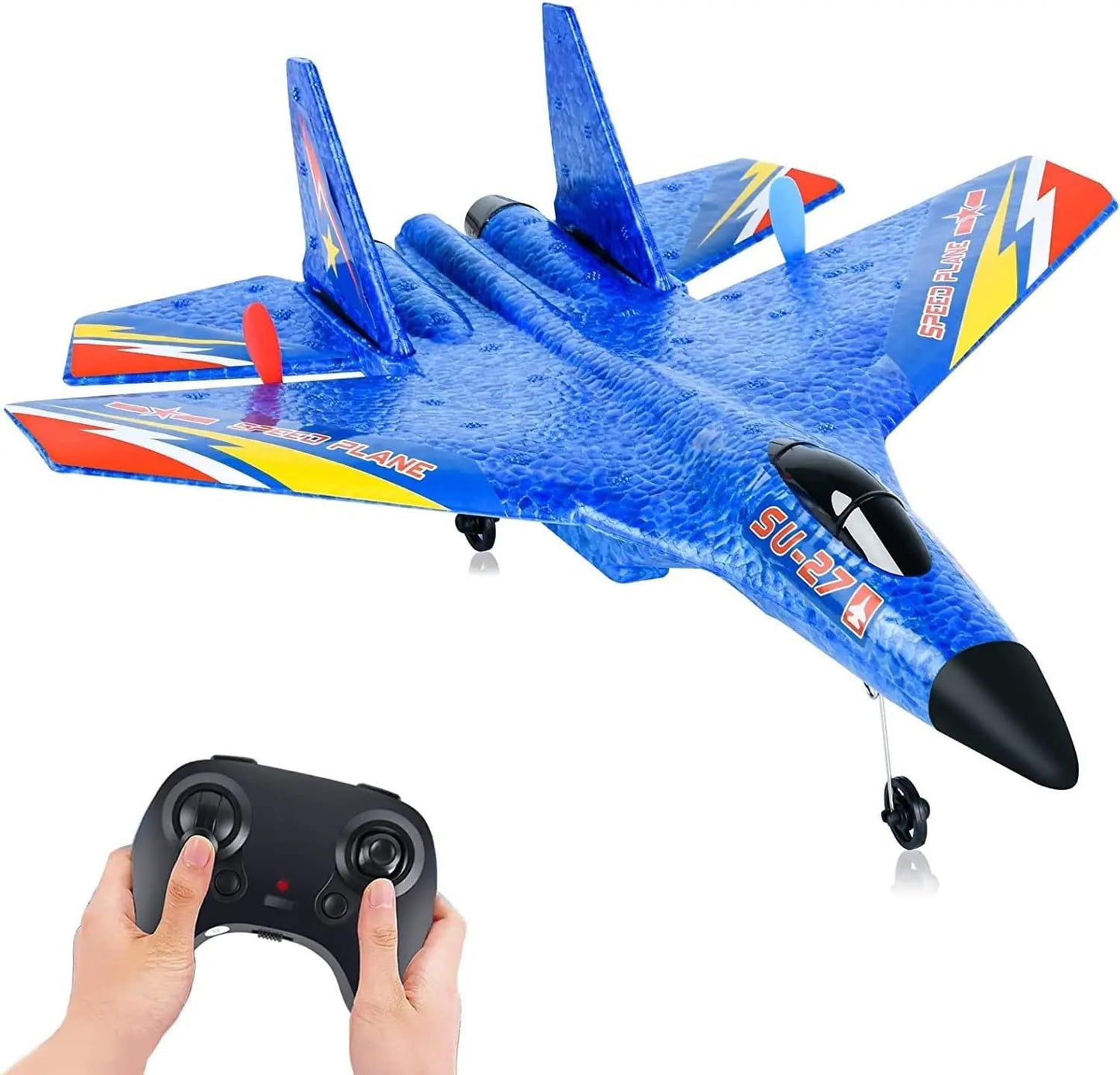 SU-27 RC Airplane,2.4GHz 2 Channel Remote Control