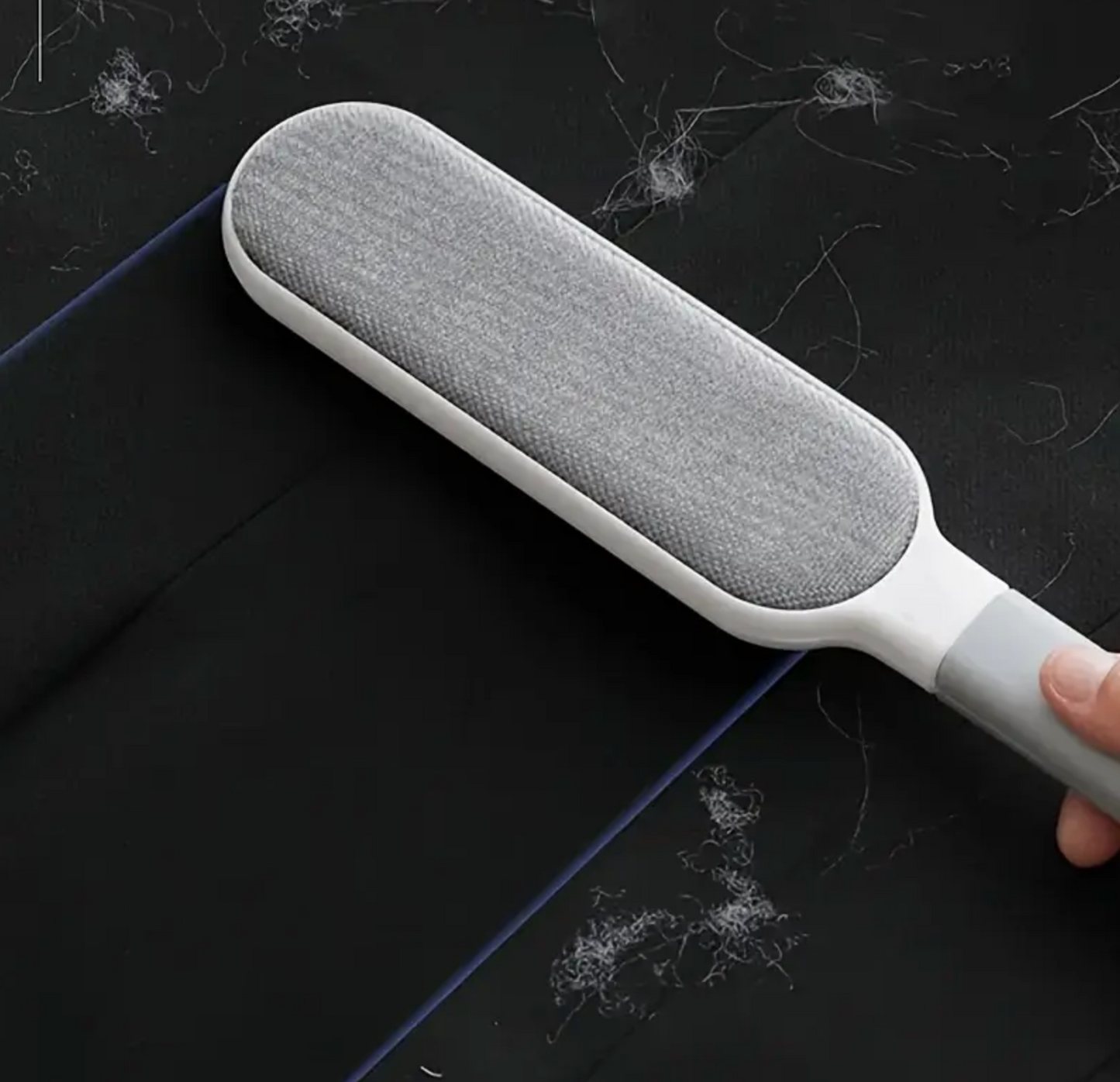2pcs Multi-Functional Reusable Double-Sided Lint Brush for Clothes, Sofa, Furniture, Bedding, Carpet Cleaning