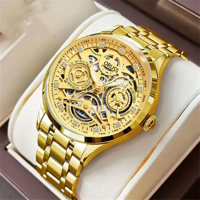 Fashion Authentic Men's Watches Men's Watches Handsome Watch Hollow Set Watches Classic Fashion