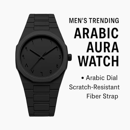 Aura Men's Watch with Arabic Numerals