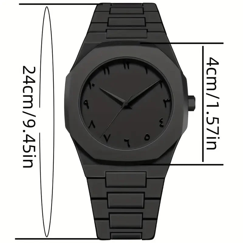 Aura Men's Watch with Arabic Numerals