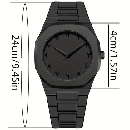 Aura Men's Watch with Arabic Numerals