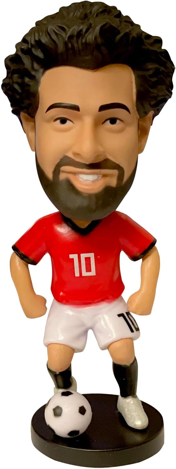 Soccer Star, Football Player, Bobble Head, Toy Model Doll, 10cm PVC for Football Lovers