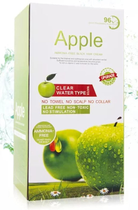 Apple Ammonia-Free Black Hair Cream - 500ml+500ml