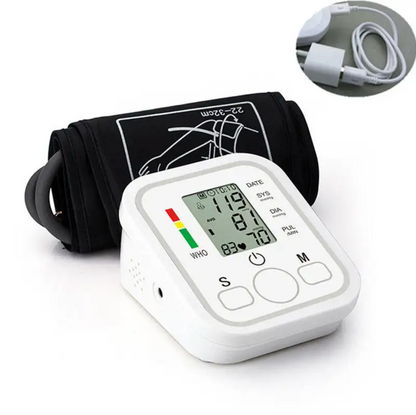 Electronic Rechargeable Intelligent Voice Wrist Digital Blood Pressure Monitor