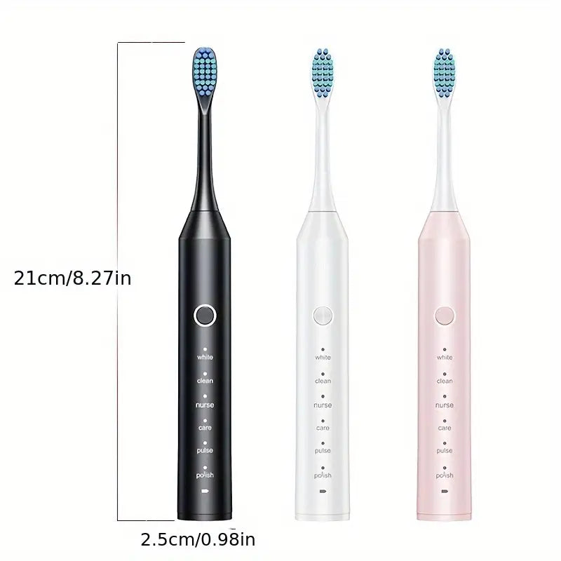 Smart Electric Toothbrush for Adults with 6 Vibration Modes